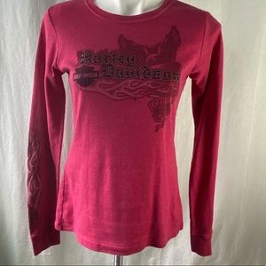 Women’s long sleeve Harley Davidson shirt